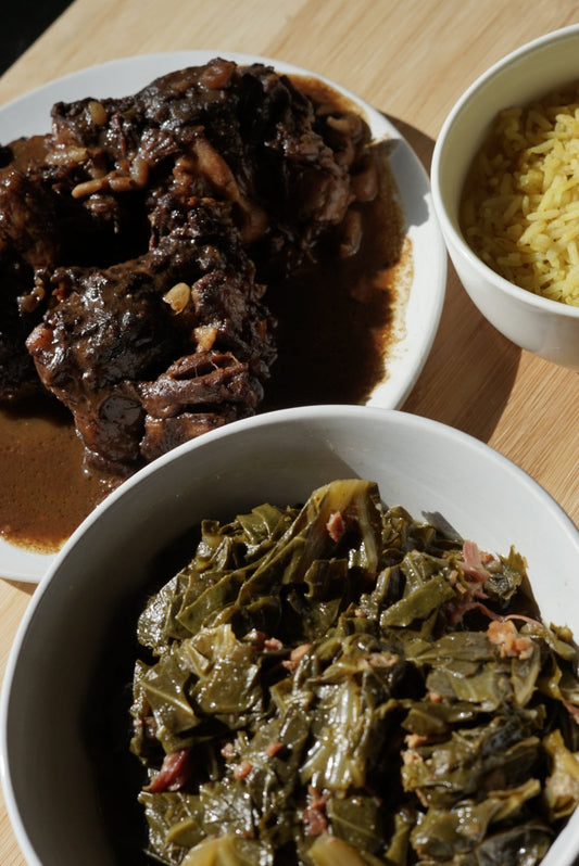Oxtail & Greens
