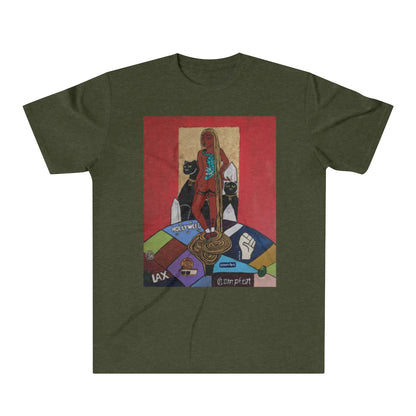 "Ghetto Rapunzel" (2019) by ARIAV Front Tee - LA Renaissance