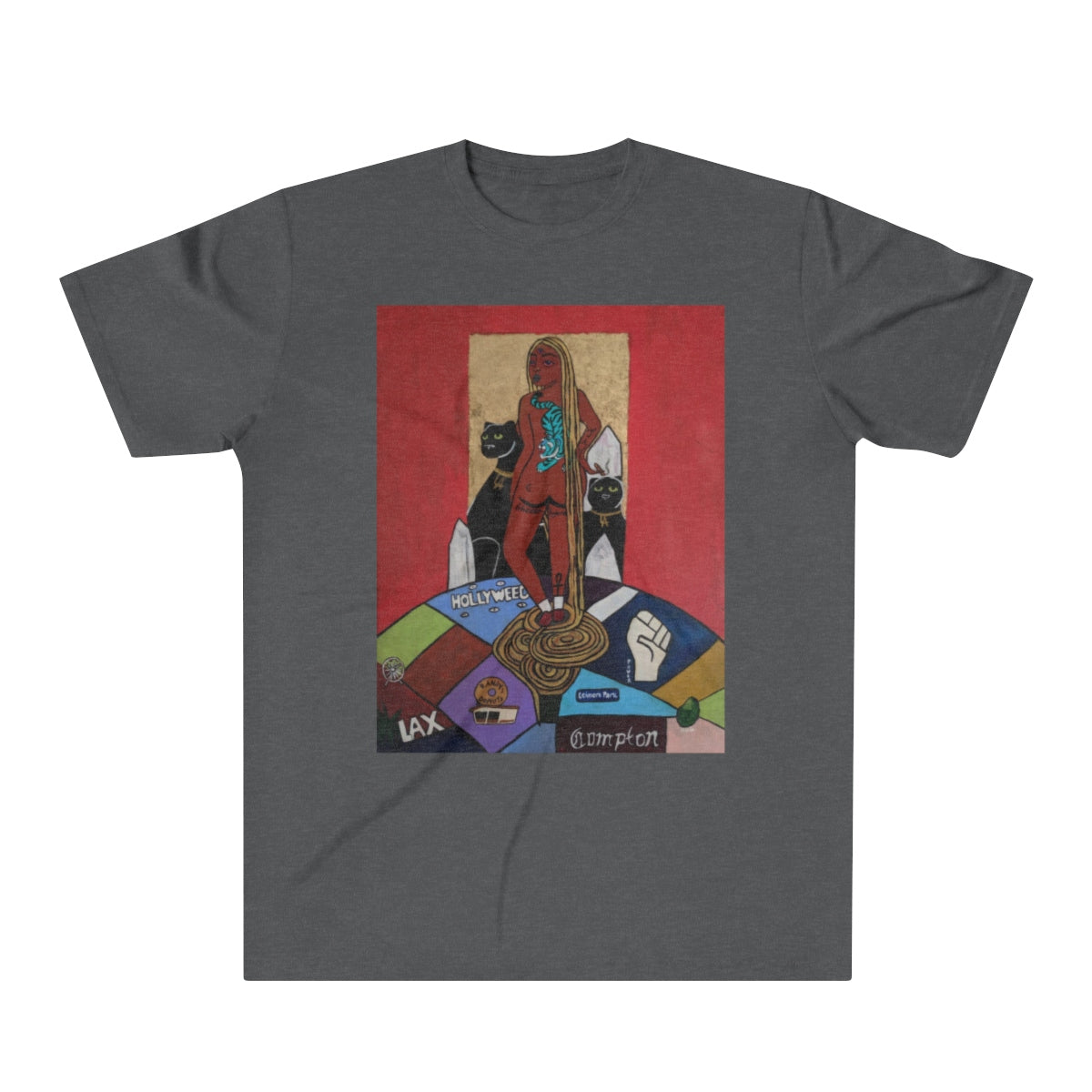 "Ghetto Rapunzel" (2019) by ARIAV Front Tee - LA Renaissance