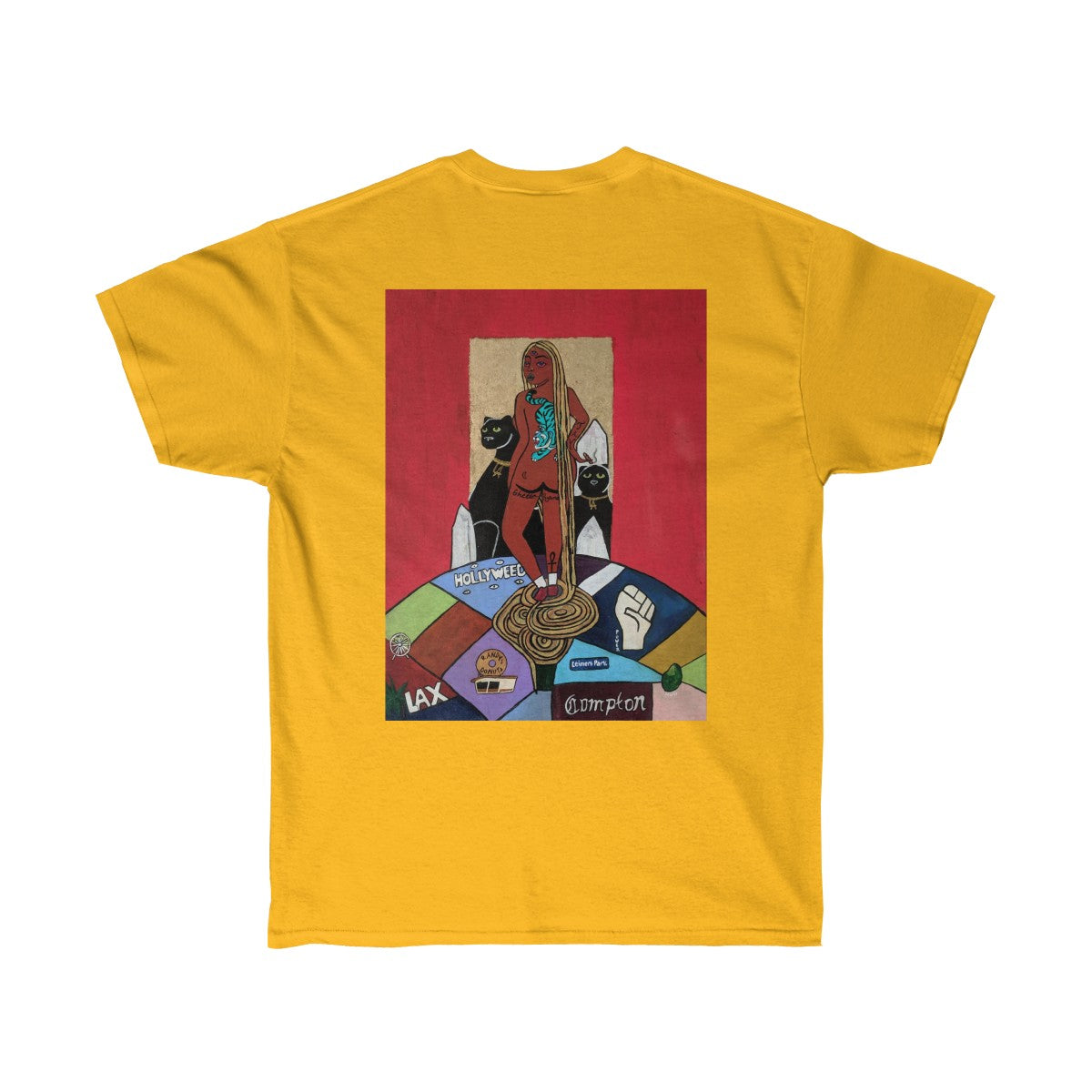 "Ghetto Rapunzel" (2019) by ARIAV Classic Tee - LA Renaissance
